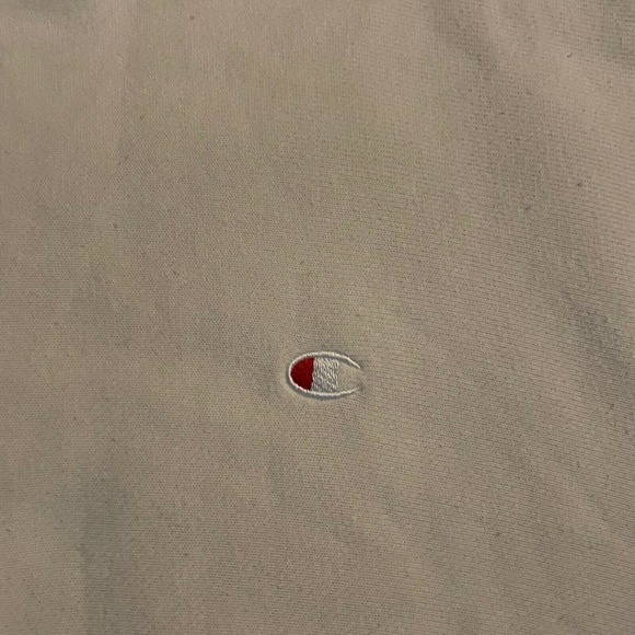 2000’s Champion Reverse Weave VTG Crewneck‎ Sweatshirt Off White Cream Size XS - Picture 2 of 5